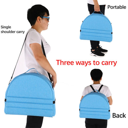 Baby Bed Folding Portable Baby Crib with Net and Awning Baby Nest Portable Baby Bed for Camping Infant Bed Bassinet for Baby