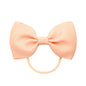2.75 Inch Small Ribbon Bows With Elastic Hair Bands For Kids Girls Ponytail Solid Color Bowknot Hair Ropes Ties Hair Accessories