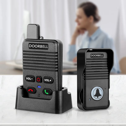 Wireless Voice Duplex Intercom Doorbell 500M Apartment Room Intercom Intercom System Doorbell for House Home Factory Office