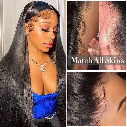 V Beauty HD 13x6 13x4 Lace Frontal Straight Pre Plucked Transparent 2x6 5x5 Full Closure Only Vietnamese Raw Human Hair
