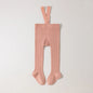 High Waist Toddler Ribbed Infant Baby Pantyhose Cotton High-Stretch Belly Cover Baby Girls Tights 0-2Y Newborn Leggings
