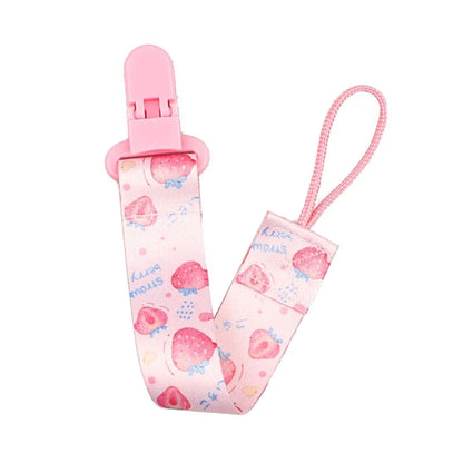 Baby Pacifier Clip Cartoon Pattern Pacifier Strap with Fun& Attractive Design