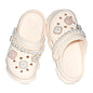 Kids' Glitter Clog, Lightweight EVA Garden Shoes, Waterproof Non-Slip Sandals, Comfortable Slip-On Shoes for Indoor Outdoor 1214