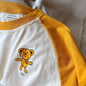 1-7y Toddler Infant Spring Autumn Tops Cartoon Printed Tees For Baby Girl Boy Long-Sleeved Casual Costume Fashion Patchwork Tees