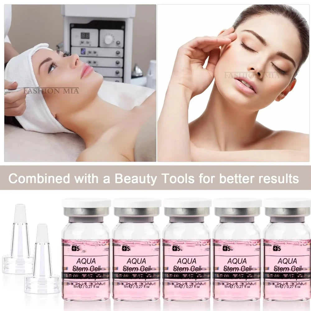 Korea 8ml Face BB Cream Aqua Skin Booster Serum Kit Whitening Rejuvenation Moisturizing Firming Beauty Skin Care