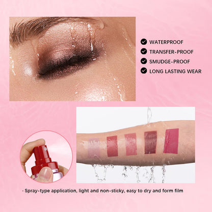Waterproof Mattifying Setting Spray Glossy Matte Base Makeup Control Oil Non-Sticky Waterproof Make-up Fixer Spray For All Skin