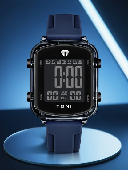 TOMIFashionable new electronic watches; Trendy couple watches; Same style for men and women; Wrist watches in gift boxes.