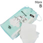 High Quality 50/100/222PCS/Set Disposable Makeup Cotton Wipes Soft Remover Pads Facial Cleansing Paper Wipe Cosmetic Pad