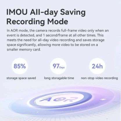 IMOU Bullet 2C Pro 3MP/5MP 2K/3K WiFi 6 Outdoor AOR Mode Security Camera Human Vehicle Detection Night Vision IP67 IP Camera
