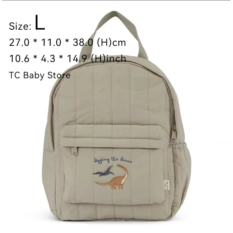 KS Baby Backpack 2024 New Kids Schoolbag Kindergarten Bags Brand Traveling Mom Cherry Lemon Children's Boys Girls Storage