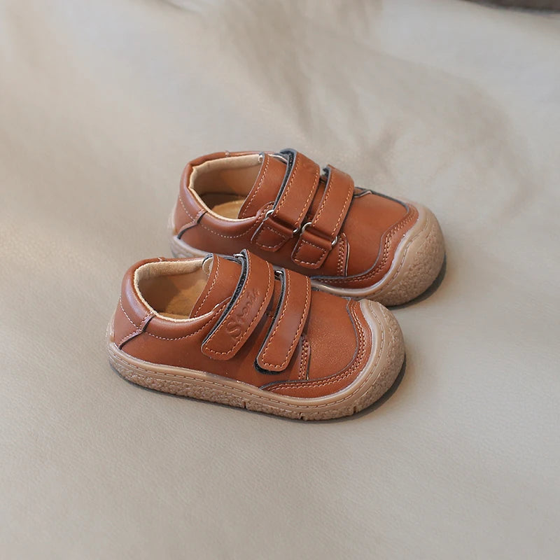 Spring Autumn Baby Girls Boys Casual Shoes Children Sneakers Soft Soled Anti Slip Infant First Walkers Shoes Kids Leather Shoes