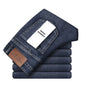 Wthinlee 8 Models Spring Autumn Business Jeans Men Casual Straight Stretch Fashion Classic Work Denim Trousers Brand Clothing