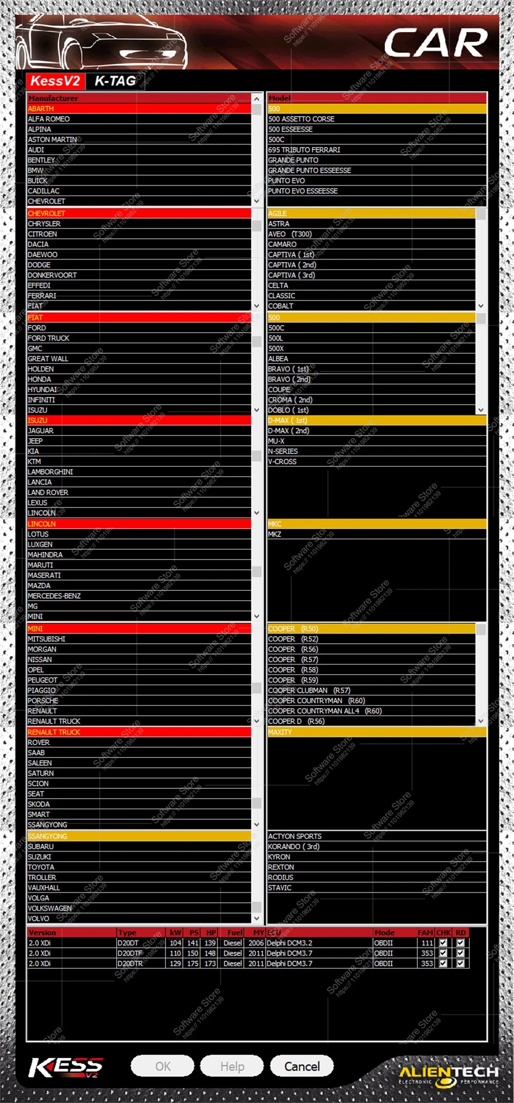 ECU Software Ksuite 2.80 Work With K E S S V2 V5.017 RSA Error Unlock Corrected for Car Truck Bike Tractors EU Online Version