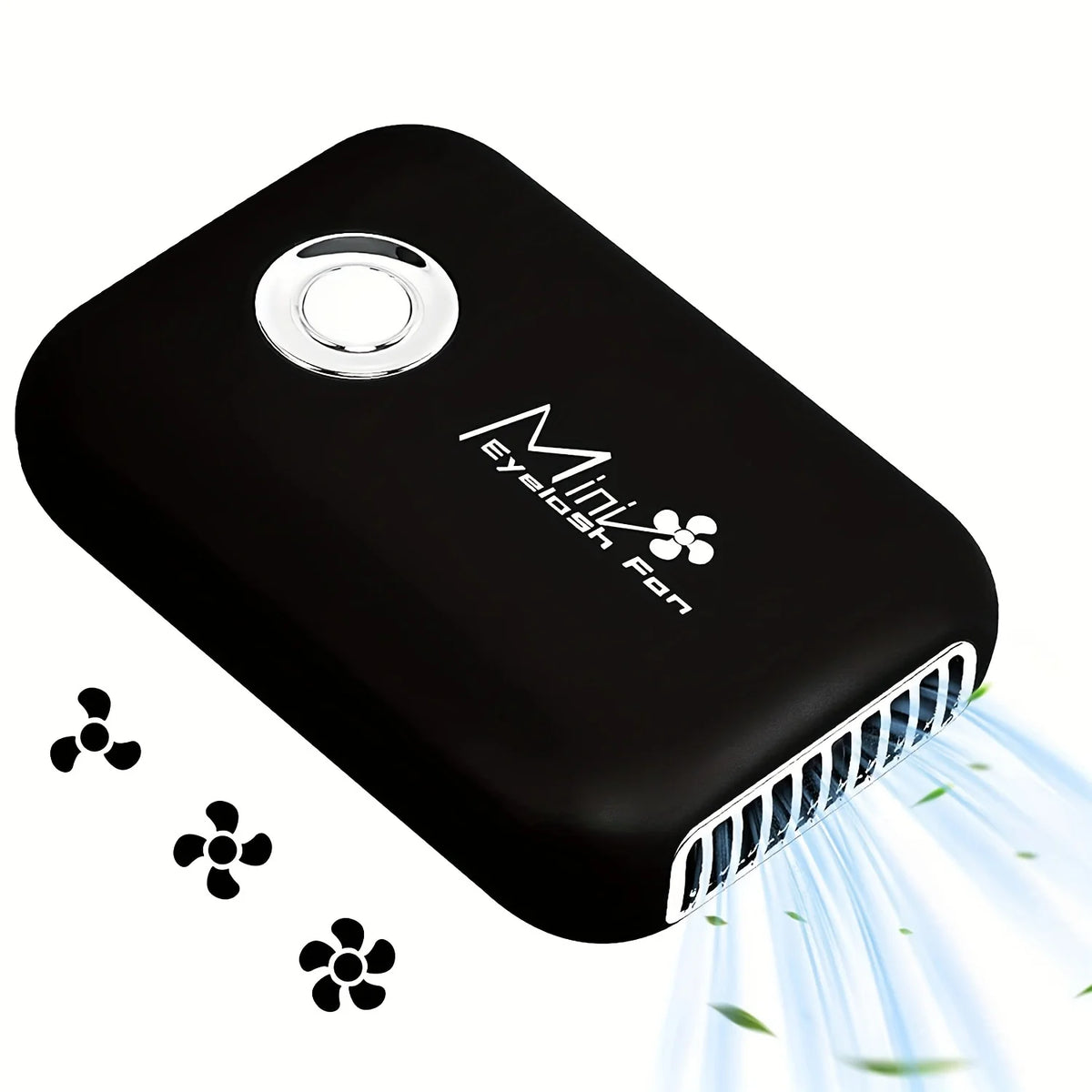 Mini Lash Fan Portable Eyelash Extension Fan Dryer Rechargeable USB Fan With 3 Adjustable Speed Cooling Air