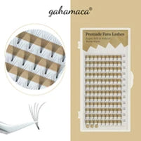GLAMLASH L+/LC/LD/LU(M)/N Curl 7~15mm MIX 16rows/Case Mink Eyelash Extension Individual Lashes Soft False Eyelashes