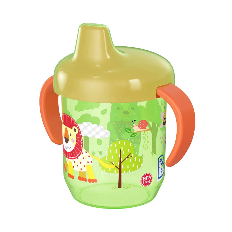 Duckbill Training Cup with Handles for Infants Baby Special Water Cup for Toddler Boy Girl Learning Independent Drinking Cup
