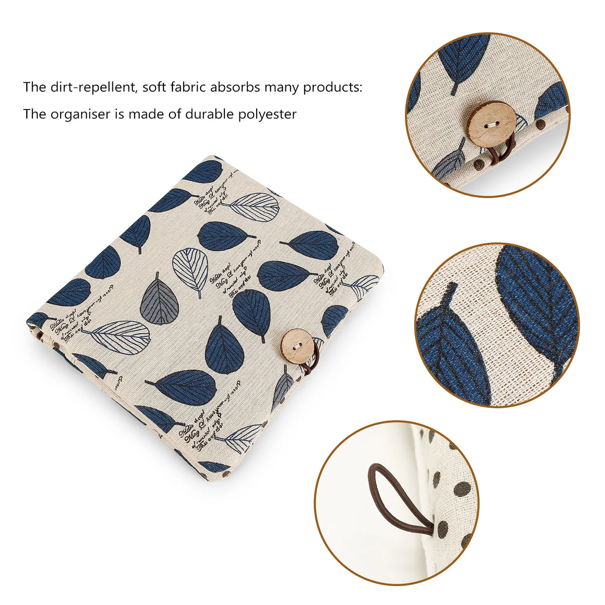 Travel Diaper Bag Diaper Compartment Diaper Organizers Diaper Holder Portable Button Diaper Container Polyester Cotton Baby Stor