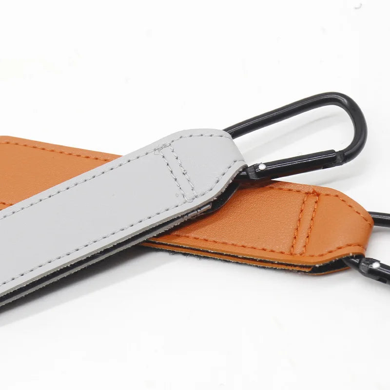 1/2pcs PU Leather Baby Bag Stroller Hook Pram Rotate 360 Degree Rotatable Cart Organizer Pram Hook Stroller Accessories
