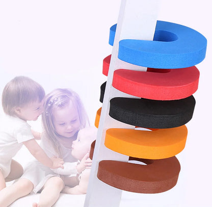 Door Stoppers Kids Children Protection EVA C Shape Door Stopper Baby Safety Protect Door Stop Jammer Soft Foam Door Clip