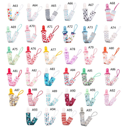 Baby Pacifier Clip Cartoon Pattern Pacifier Strap with Fun& Attractive Design