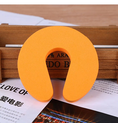 Door Stoppers Kids Children Protection EVA C Shape Door Stopper Baby Safety Protect Door Stop Jammer Soft Foam Door Clip