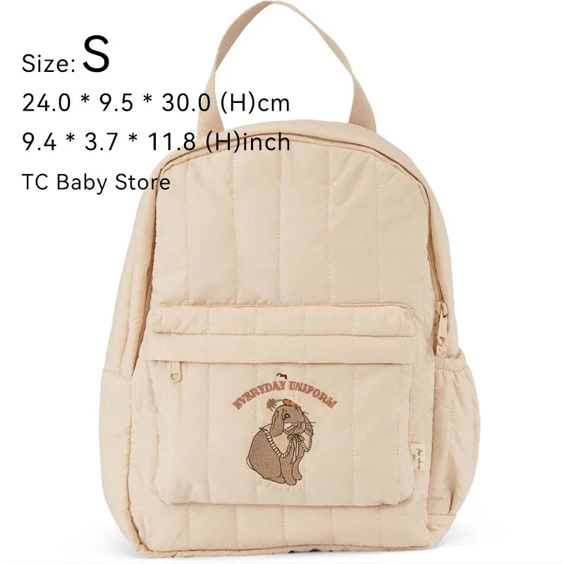 KS Baby Backpack 2024 New Kids Schoolbag Kindergarten Bags Brand Traveling Mom Cherry Lemon Children's Boys Girls Storage