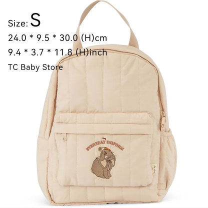 KS Baby Backpack 2024 New Kids Schoolbag Kindergarten Bags Brand Traveling Mom Cherry Lemon Children's Boys Girls Storage