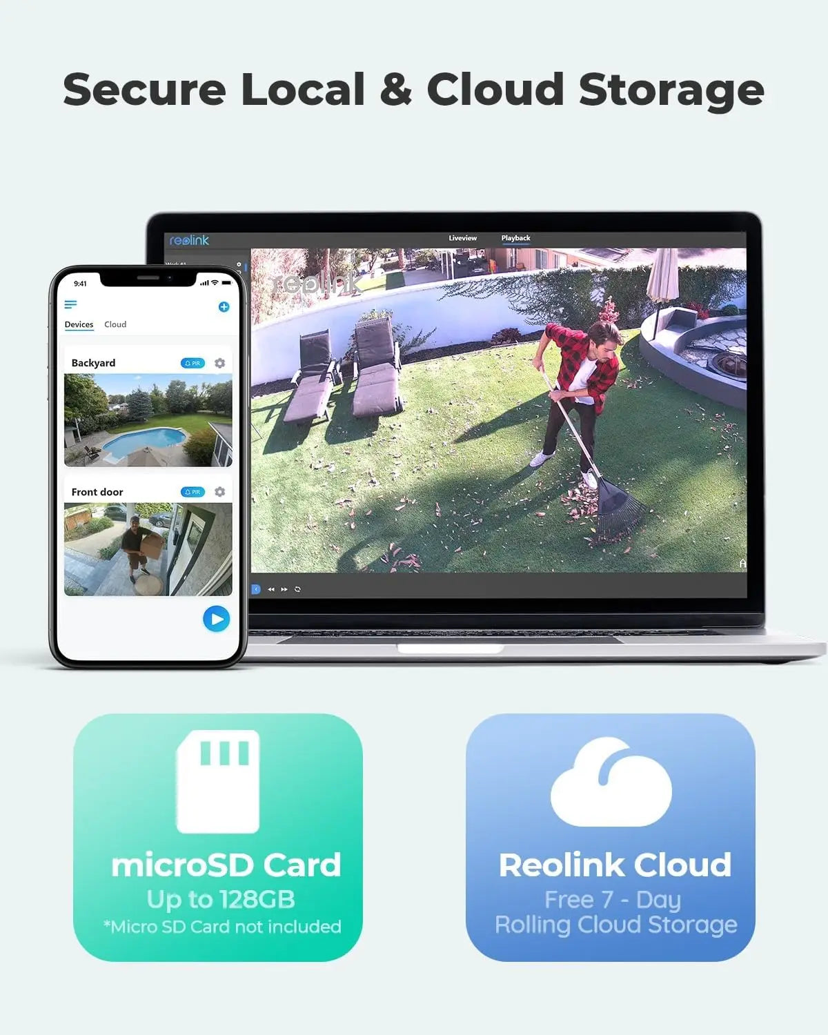 REOLINK 4MP 4G LTE Celluar Security Camera Person/Vehicle/Animal Detection 2-Way Talk Solar & Battery Home Surveillance Camera
