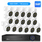 Movols 4K 16CH XMEYE POE Surveillance System 8MP 4MP Two Way Audio PTZ CCTV System AI P2P Security Camera Video Surveillance Kit