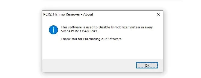 Unlimited PCR2.1 Immo Remover V2.4 PCR 2.1 IMMO OFF Fix SIMOS No Checksum Correction Algorithm SOFTWARE Support Many Computers
