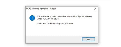 Unlimited PCR2.1 Immo Remover V2.4 PCR 2.1 IMMO OFF Fix SIMOS No Checksum Correction Algorithm SOFTWARE Support Many Computers