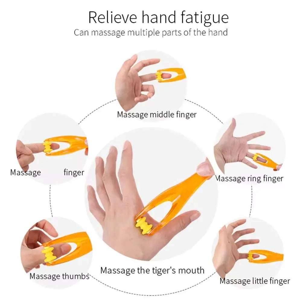 Hand Acupuncture Points Finger Joint Hand Massager Rollers Handheld Massager Relaxation Blood Circulation Health Care Massage