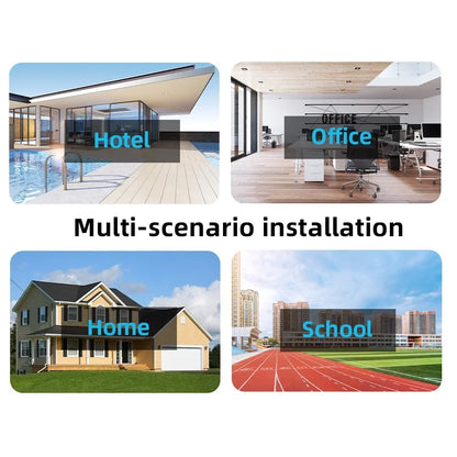 8MP Dual Lens WiFi PTZ Camera Outdoor Security Camera 4MP+4MP Wireless CCTV IP Camera Smart Home Surveillance Night Vision AI De