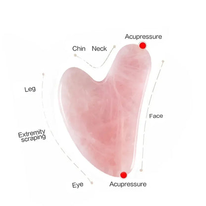 Smooth Polished Natural Jade Gua Sha Board Gentle Skin-Friendly Lightweight Portable SPA Massage Tool for Home Daily Skincare Travel Women Skincare Lovers Facial Massager Face Neck Care Beauty Accessory