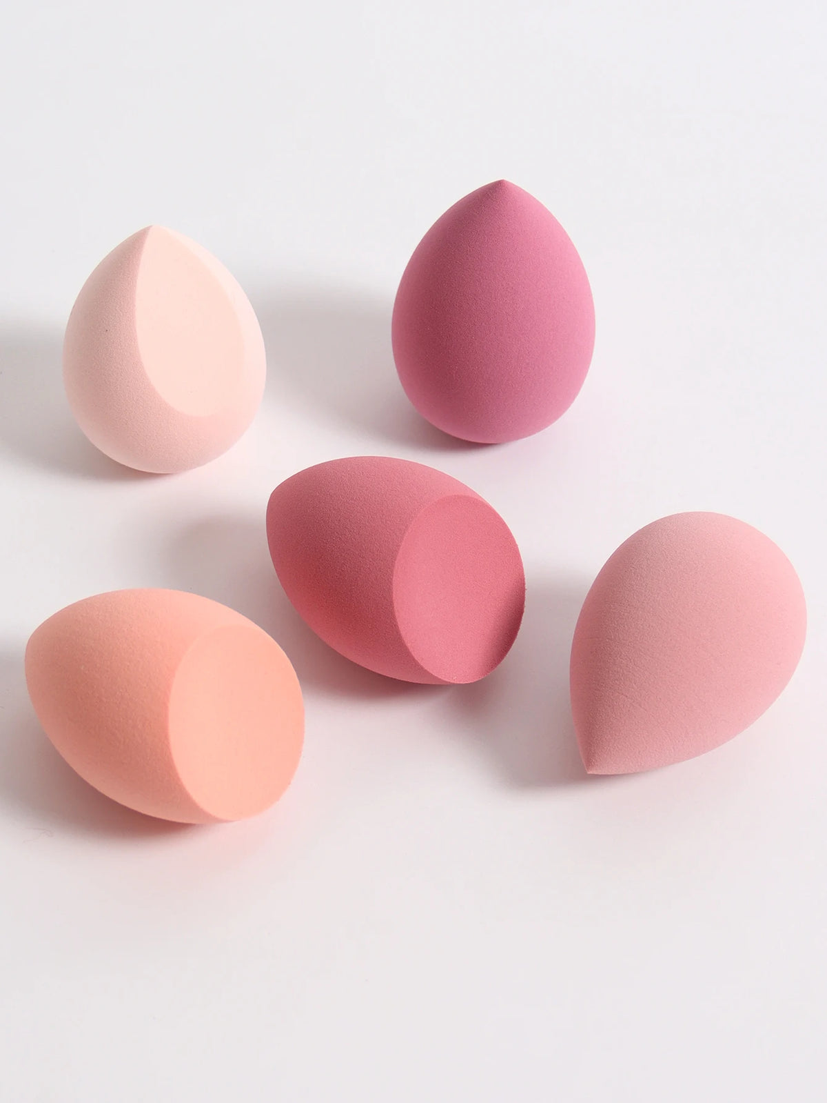 5 Bags of Beauty Eggs Makeup Sponge (Beauty Egg), Foundation Make-Up Mixed Beauty Sponge, Flawless Liquid, Cream and Powder, Mu