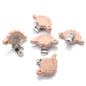 1Pcs Printing Animal Dummy Clip Beech Wood Nipple Clip For Teether Chewing Toys Accessory DIY Anti-Drop Baby Pacifier Chain