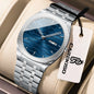 CAREKISO Luxury Fashion Men Clock Waterproof Week Date Casual Man Wristwatch Stainless Steel Quartz Business Men's Watches Reloj