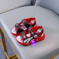 Children's Flashing Soft Sole Sandals Student LED Light-Up Shoes Boys and Girls Light-Up Sandals kids Glowing Beach Shoes