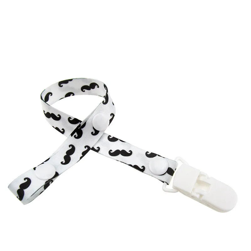 Adjust Baby Pacifier Clip Chain Ribbon Dummy Holder Chupetas Soother Pacifier Clips Leash Strap Nipple Holder for Infant Feeding
