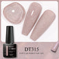 2 In 1 Nude Pink Rubber Base Gel Nail Polish Semi Permanent Self Leveling UV Construction Gel Varnish Soak off DIY Nail Supplies