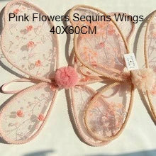 Butterfly Wings Angel Fairy Costume Newborn Baby Photography Props Soft Girl Photo Shoot Accessories