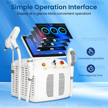 Diode Laser Hair Removal 4 IN 1 7000W FAC 755 808 940 1064nm Soprano Painless Permanent Hair Removal CE Certified Beauty Device
