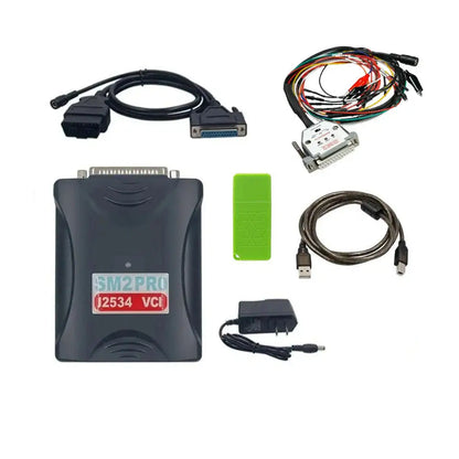 New PCM Flash Can Replace SM2 Pro Programming Tools, Full Set of Accessories, Without SM2 Software