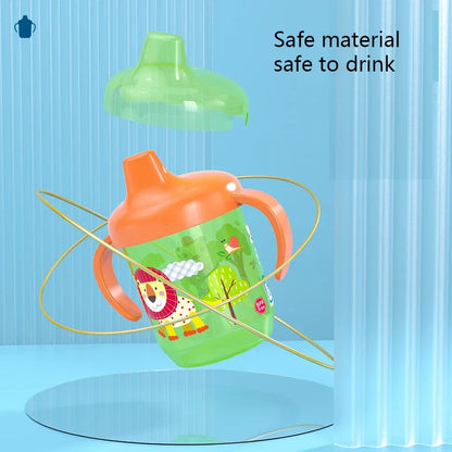 Duckbill Training Cup with Handles for Infants Baby Special Water Cup for Toddler Boy Girl Learning Independent Drinking Cup