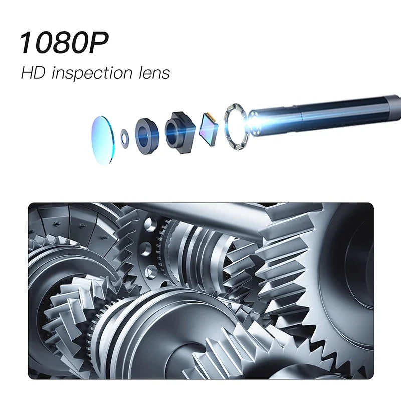 2.4"/ 4.3 "1080P Piping Endoscope Endoscopic Borescope Visible Inspection Cameras For Automotive Detector Industrial Endoscope