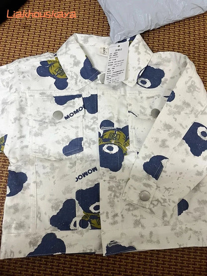 2026 New Boys Spring Autumn Jacket Fashion Casual Coat For Kids Toddler Baby  Outerwear All Match Streetwear Children Clothing