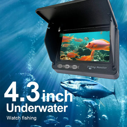1080P HD Camera  Underwater Fishing Camera Infrared Lights Portable Ice Fishing Fish Finder Camera 15M & 30M For Lake Fishing