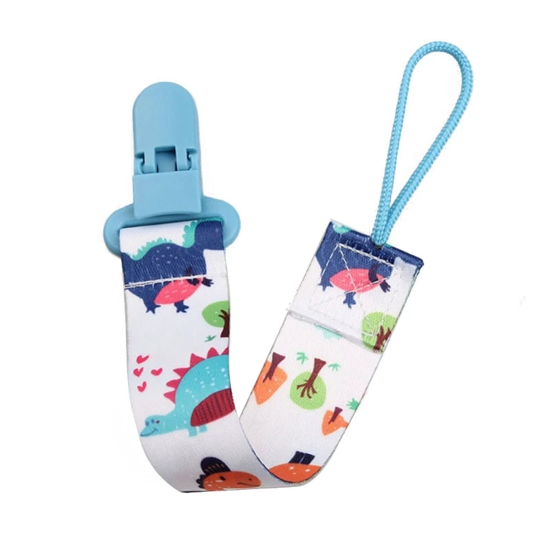 Baby Pacifier Clip Cartoon Pattern Pacifier Strap with Fun& Attractive Design