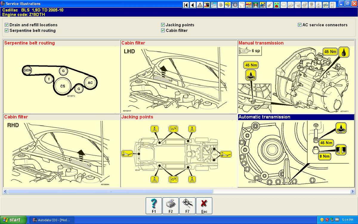 2025 Hot Selling Autodata 3.45 Software Car Repair Information Software Auto Repair Software Autodata 3.45 for European Cars