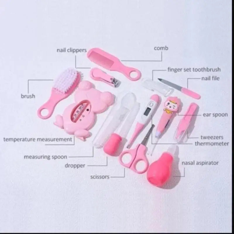 Hot Sale 13pcs Comb Grooming Baby Care Kit Baby Portable Tool Grooming Nail Care Set